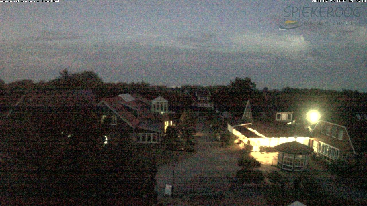 Archiv Foto Webcam Spiekeroog: Kurzentrum Inselbad
