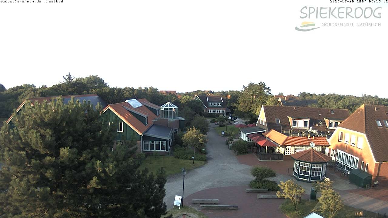 Archiv Foto Webcam Spiekeroog: Kurzentrum Inselbad