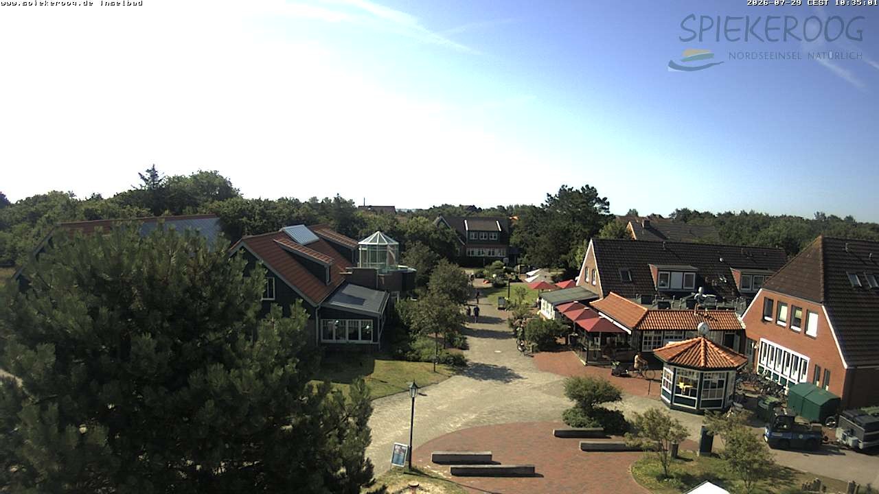 Archiv Foto Webcam Spiekeroog: Kurzentrum Inselbad
