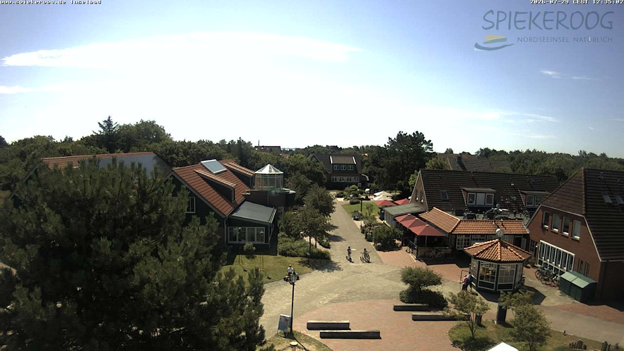 Archiv Foto Webcam Spiekeroog: Kurzentrum Inselbad