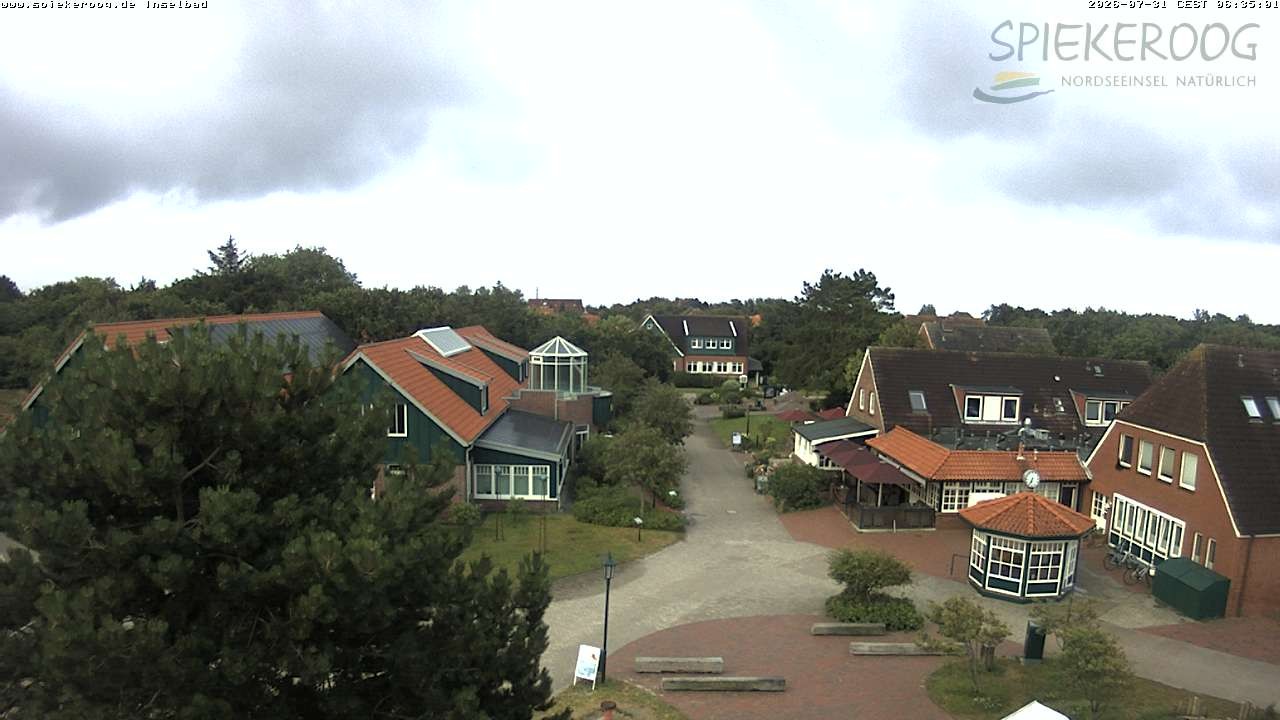 Archiv Foto Webcam Spiekeroog: Kurzentrum Inselbad