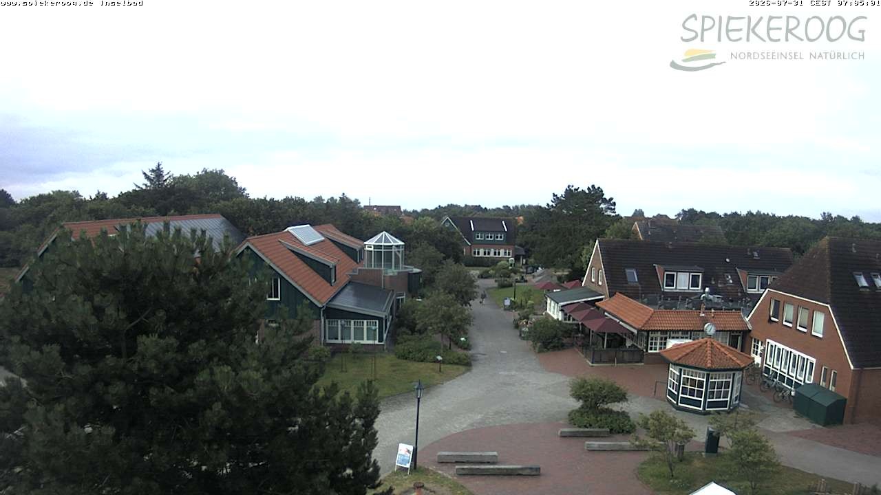 Archiv Foto Webcam Spiekeroog: Kurzentrum Inselbad