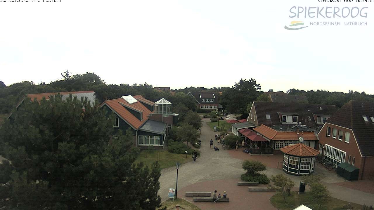 Archiv Foto Webcam Spiekeroog: Kurzentrum Inselbad