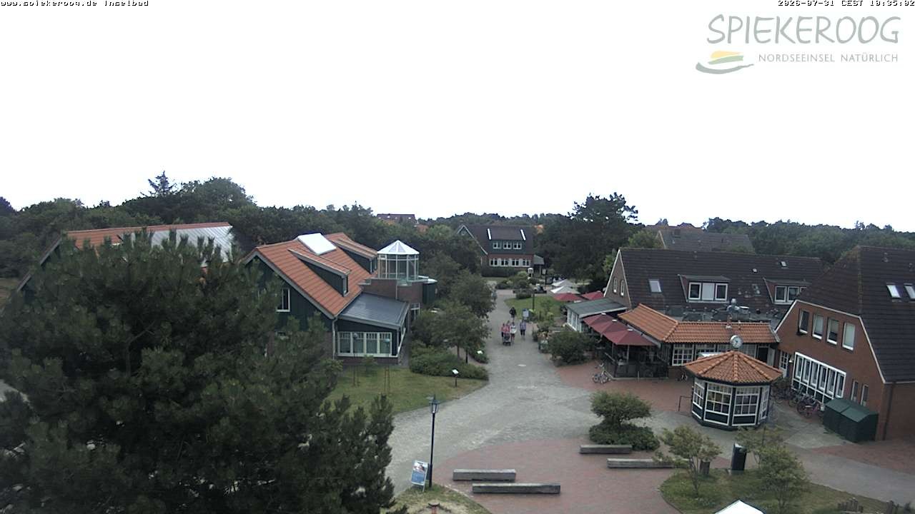 Archiv Foto Webcam Spiekeroog: Kurzentrum Inselbad