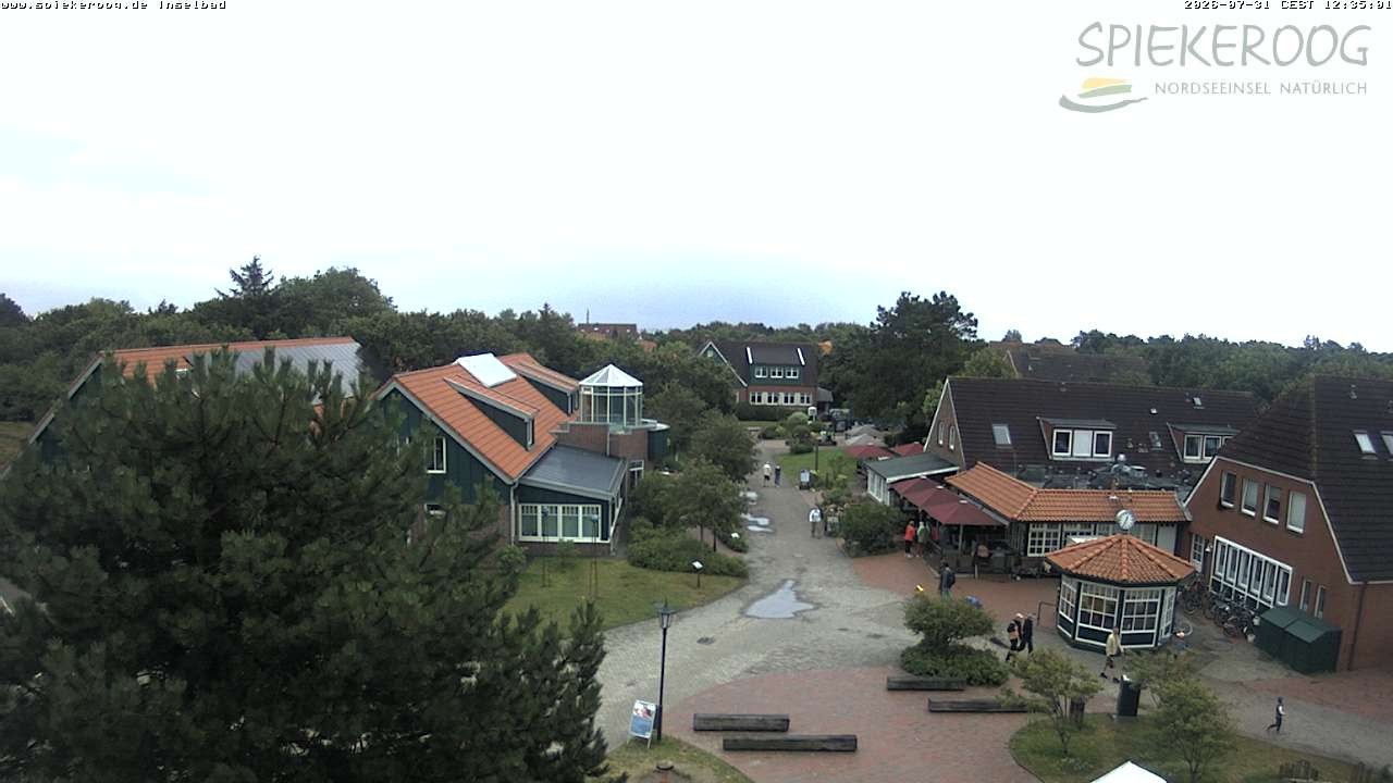 Archiv Foto Webcam Spiekeroog: Kurzentrum Inselbad