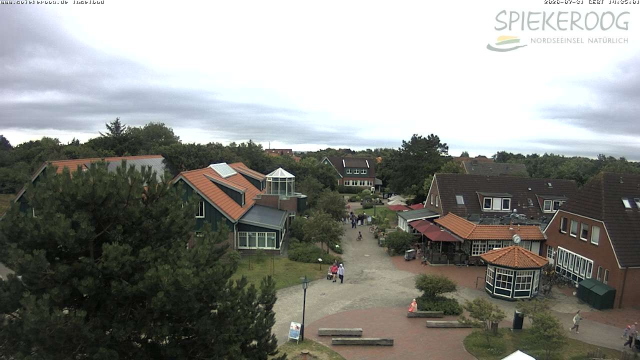 Archiv Foto Webcam Spiekeroog: Kurzentrum Inselbad