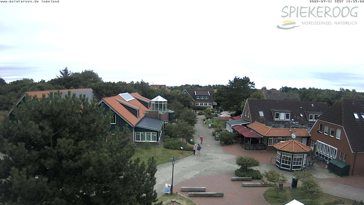 Archiv Foto Webcam Spiekeroog: Kurzentrum Inselbad