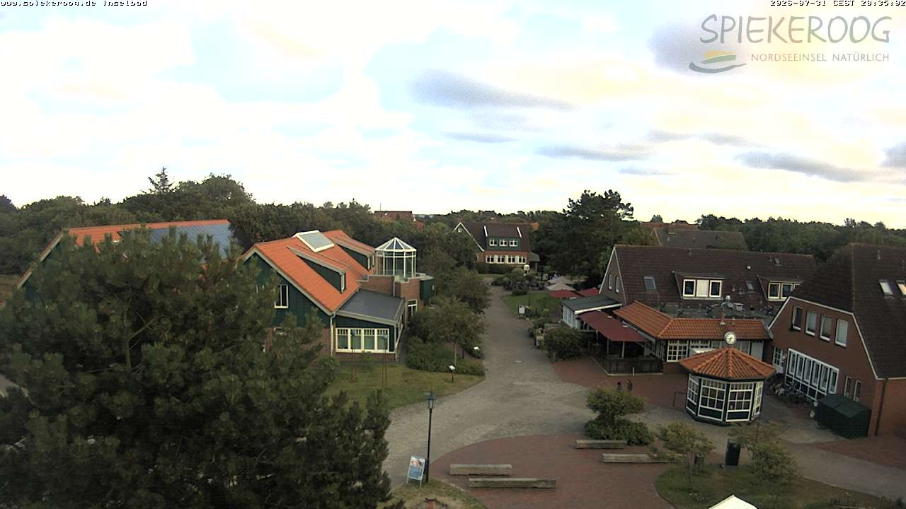 Archiv Foto Webcam Spiekeroog: Kurzentrum Inselbad