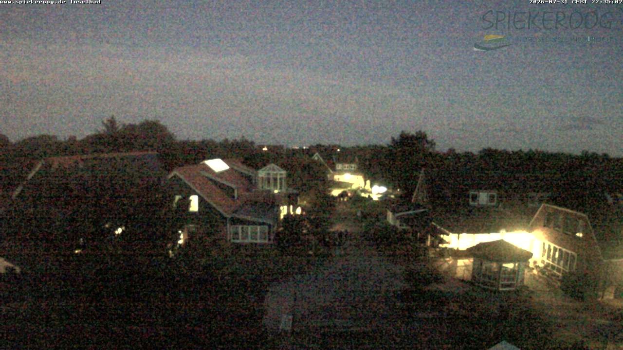 Archiv Foto Webcam Spiekeroog: Kurzentrum Inselbad
