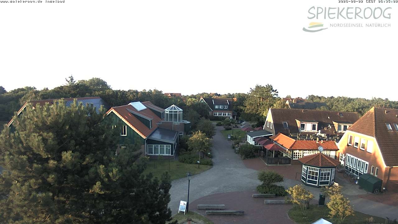 Archiv Foto Webcam Spiekeroog: Kurzentrum Inselbad