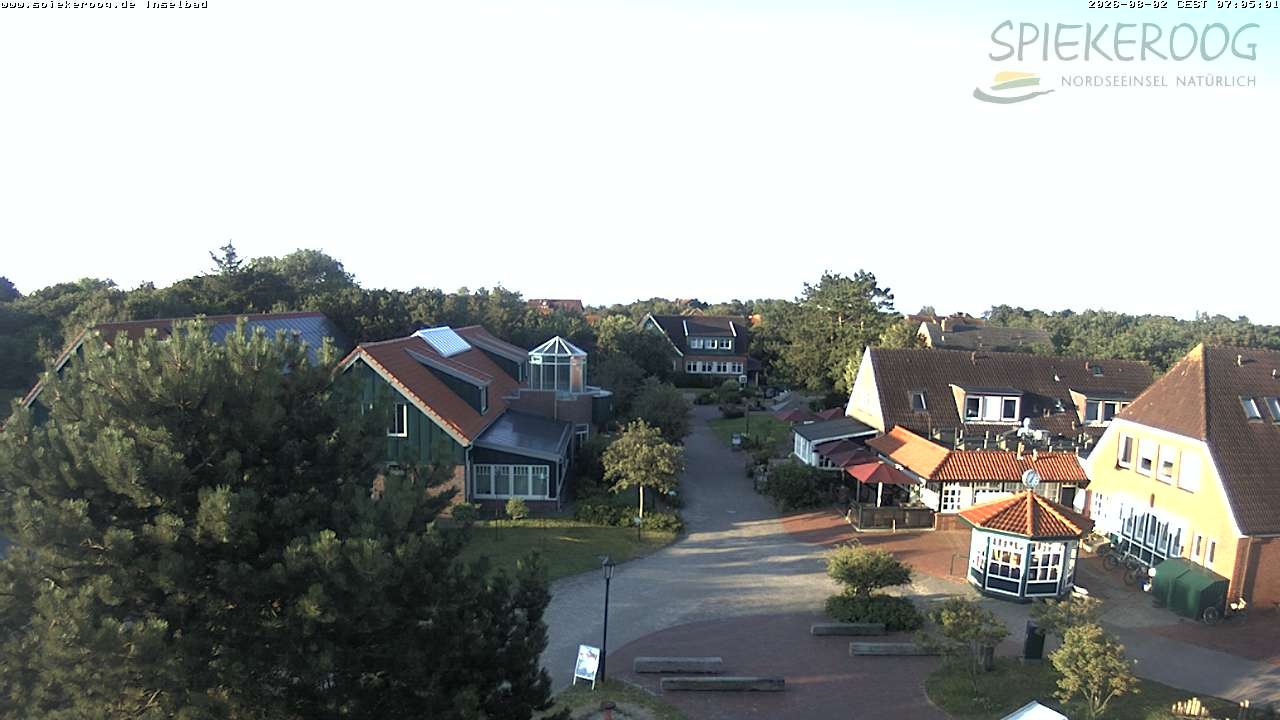 Archiv Foto Webcam Spiekeroog: Kurzentrum Inselbad
