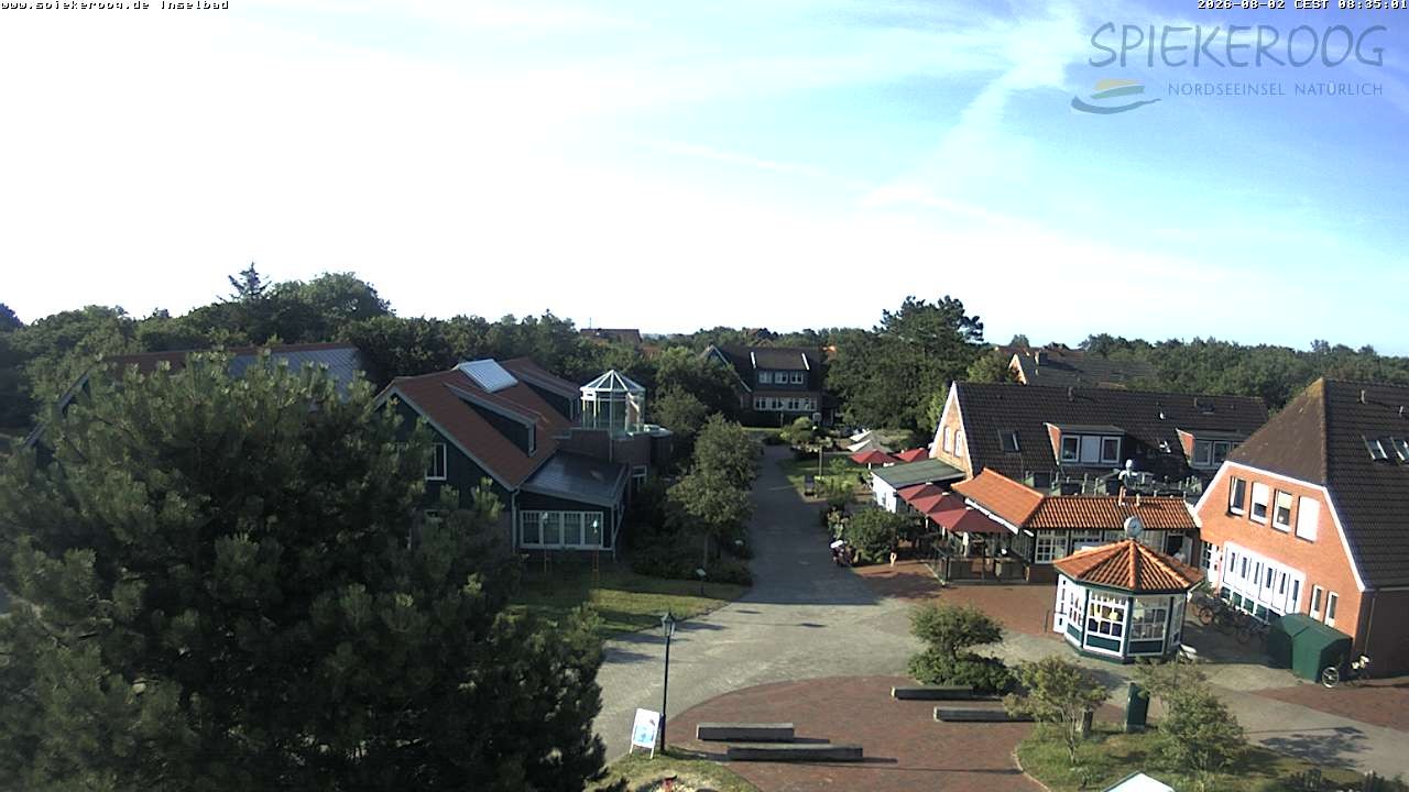 Archiv Foto Webcam Spiekeroog: Kurzentrum Inselbad
