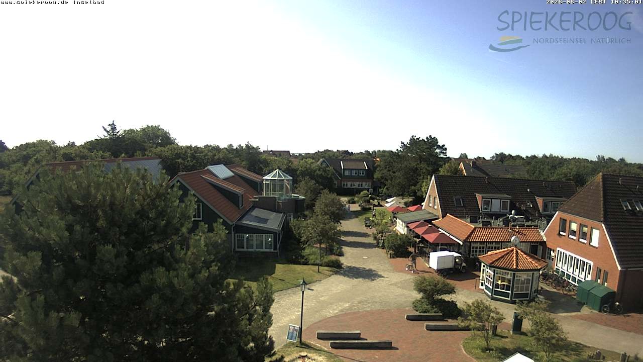 Archiv Foto Webcam Spiekeroog: Kurzentrum Inselbad