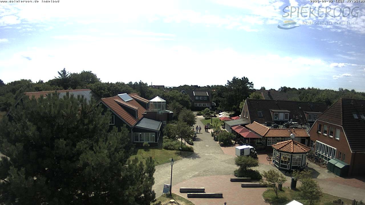 Archiv Foto Webcam Spiekeroog: Kurzentrum Inselbad