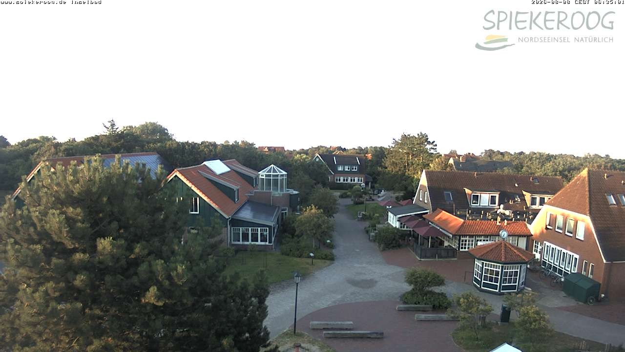 Archiv Foto Webcam Spiekeroog: Kurzentrum Inselbad