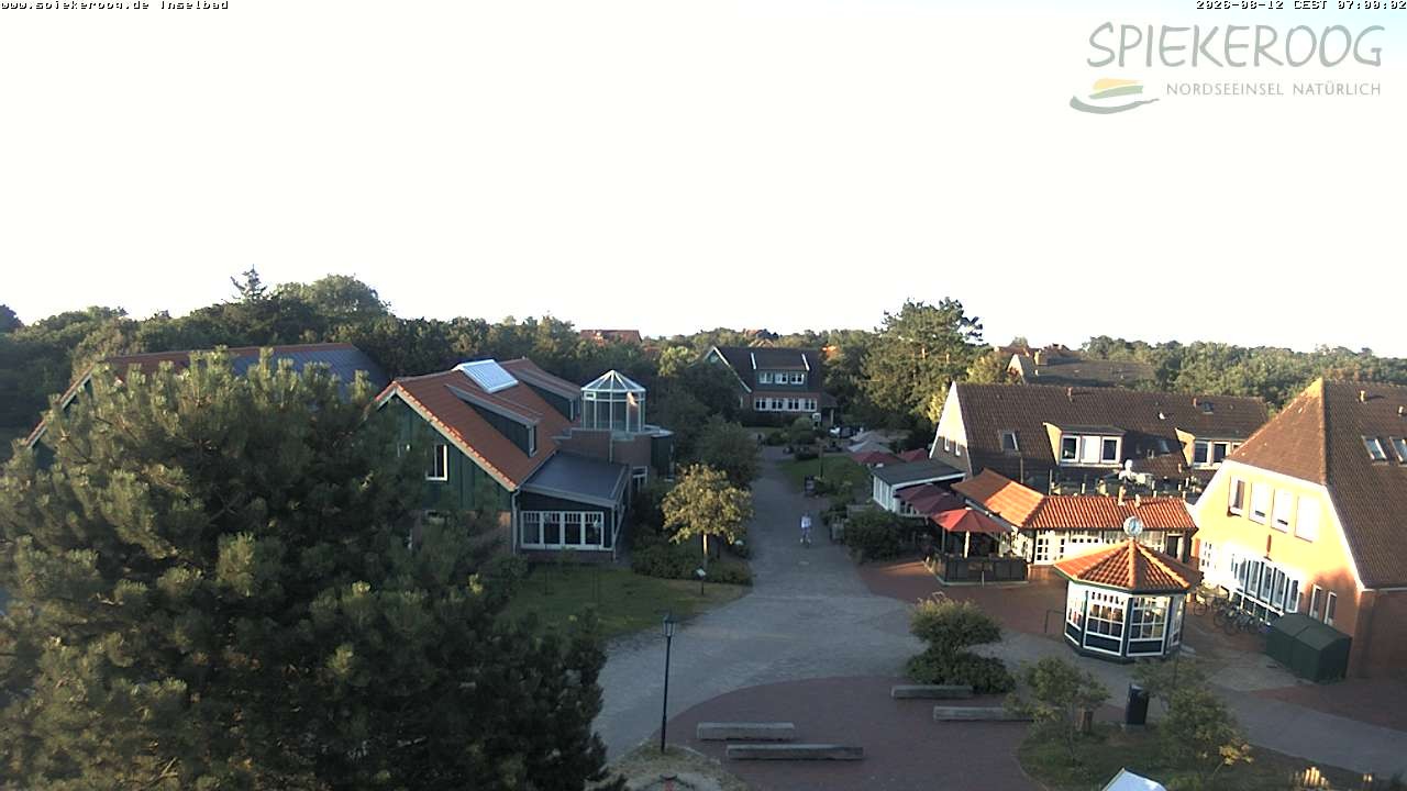 Archiv Foto Webcam Spiekeroog: Kurzentrum Inselbad