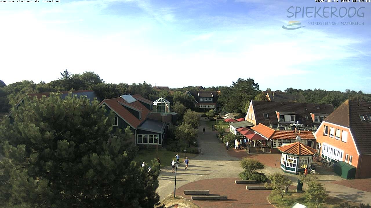 Archiv Foto Webcam Spiekeroog: Kurzentrum Inselbad