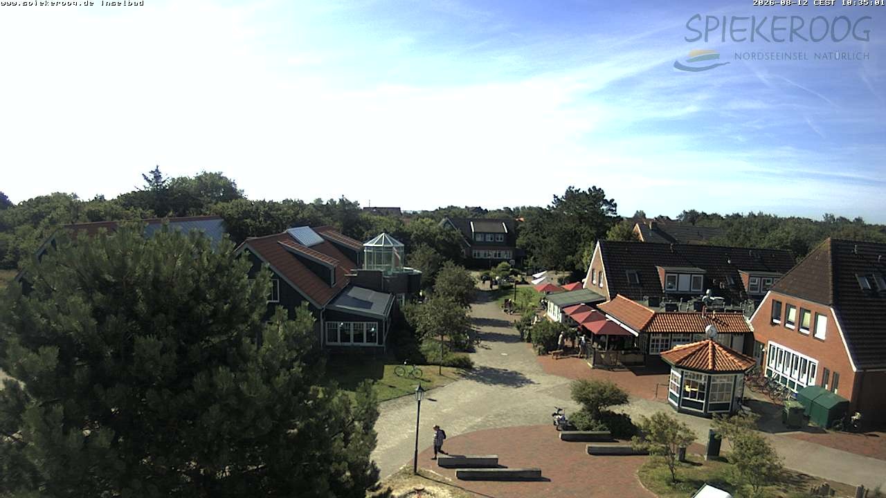 Archiv Foto Webcam Spiekeroog: Kurzentrum Inselbad