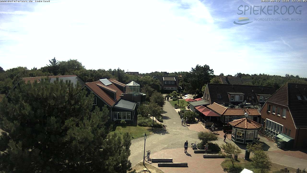 Archiv Foto Webcam Spiekeroog: Kurzentrum Inselbad