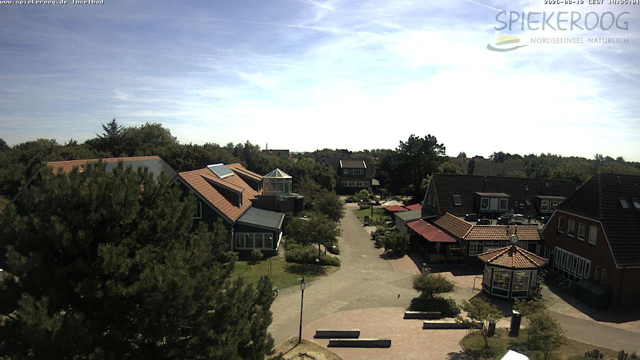 Archiv Foto Webcam Spiekeroog: Kurzentrum Inselbad