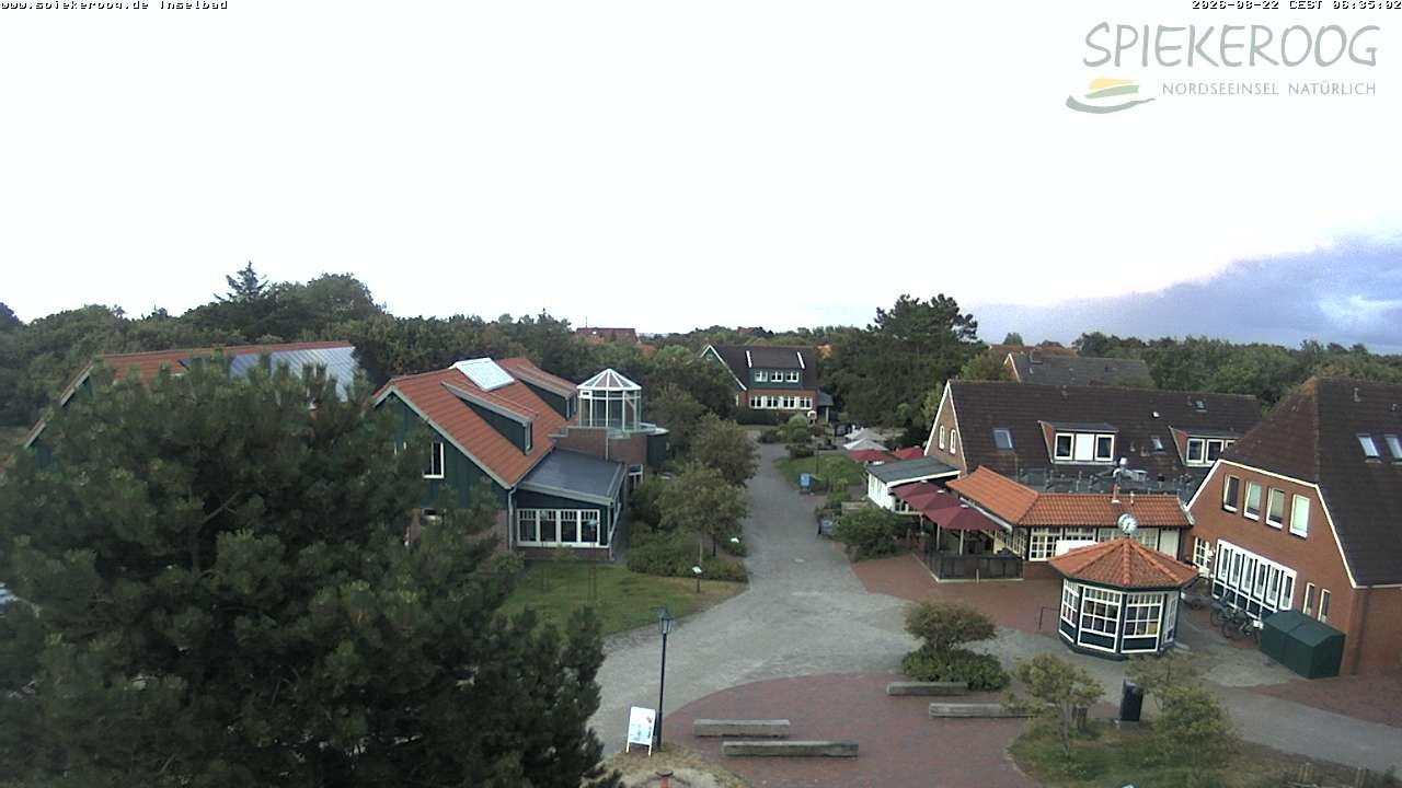 Archiv Foto Webcam Spiekeroog: Kurzentrum Inselbad
