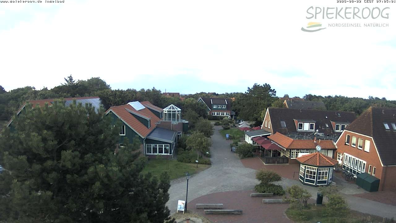 Archiv Foto Webcam Spiekeroog: Kurzentrum Inselbad