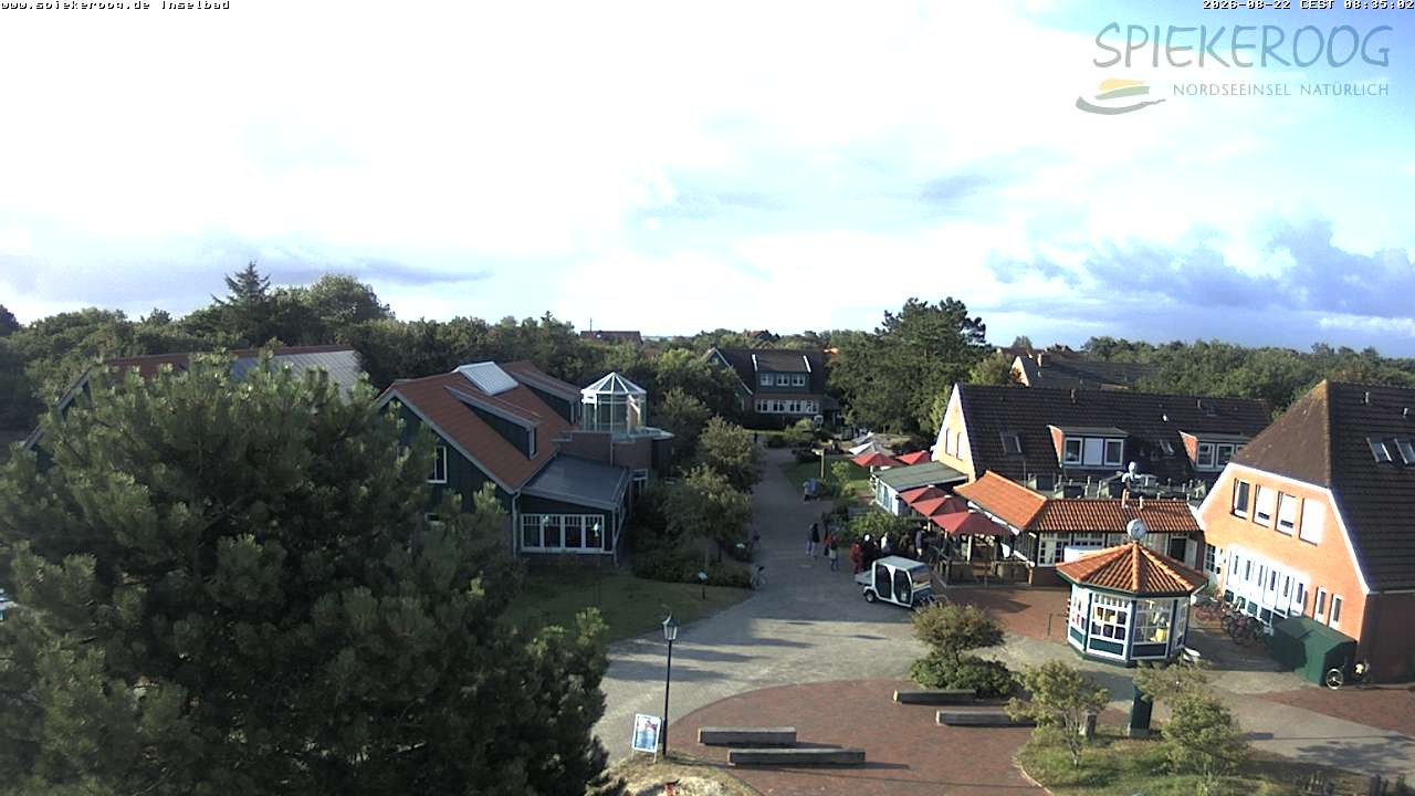 Archiv Foto Webcam Spiekeroog: Kurzentrum Inselbad