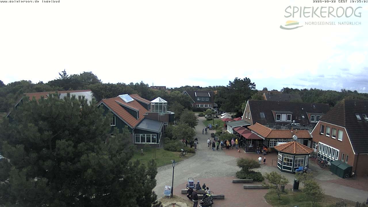 Archiv Foto Webcam Spiekeroog: Kurzentrum Inselbad