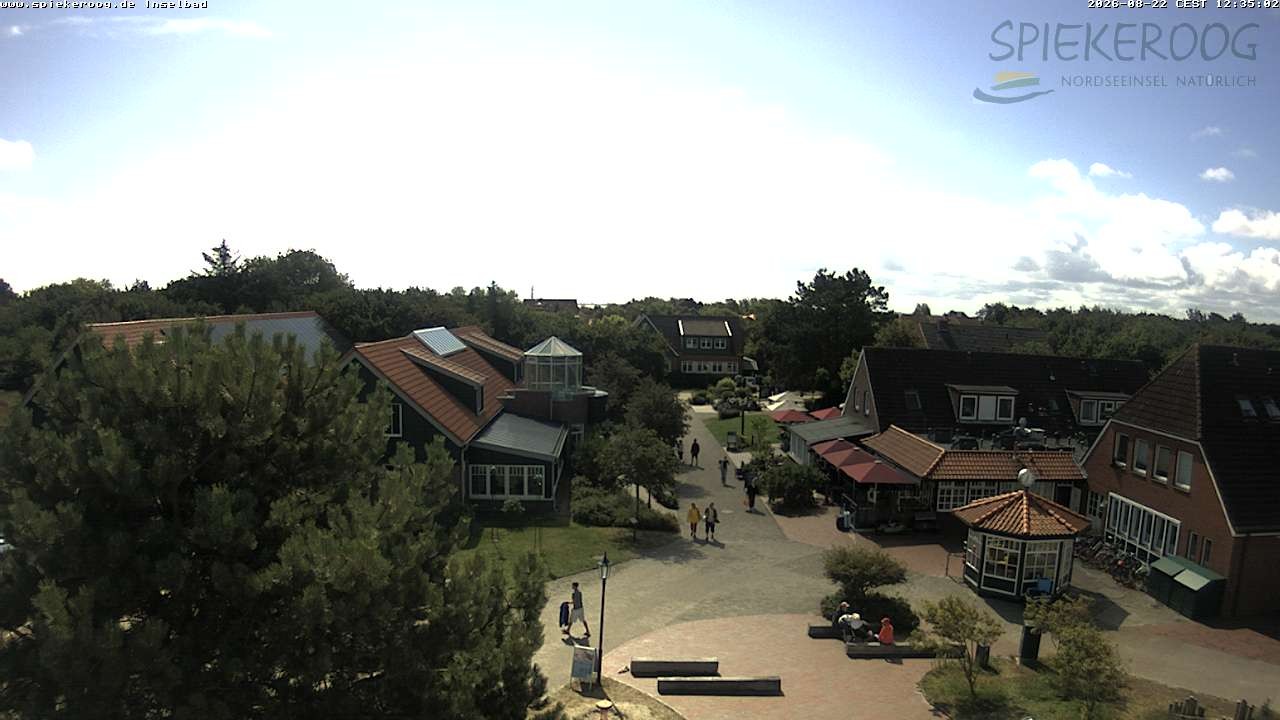 Archiv Foto Webcam Spiekeroog: Kurzentrum Inselbad