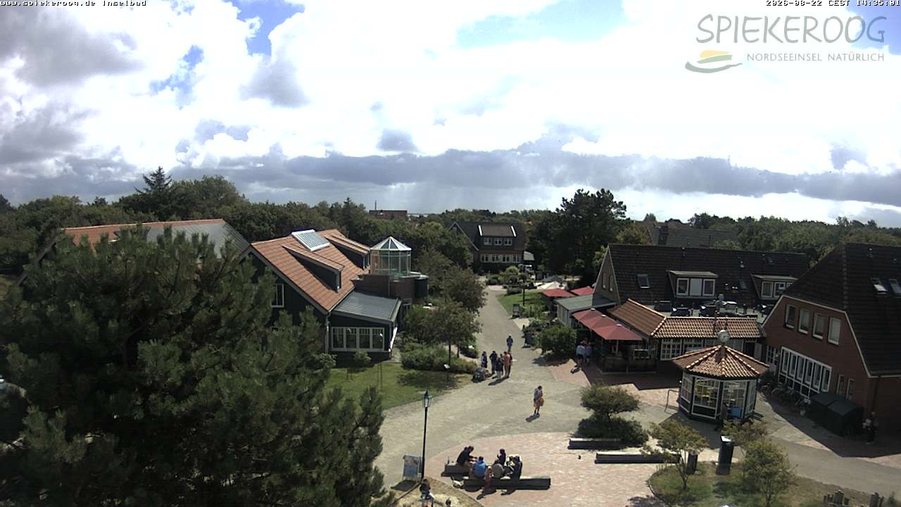 Archiv Foto Webcam Spiekeroog: Kurzentrum Inselbad