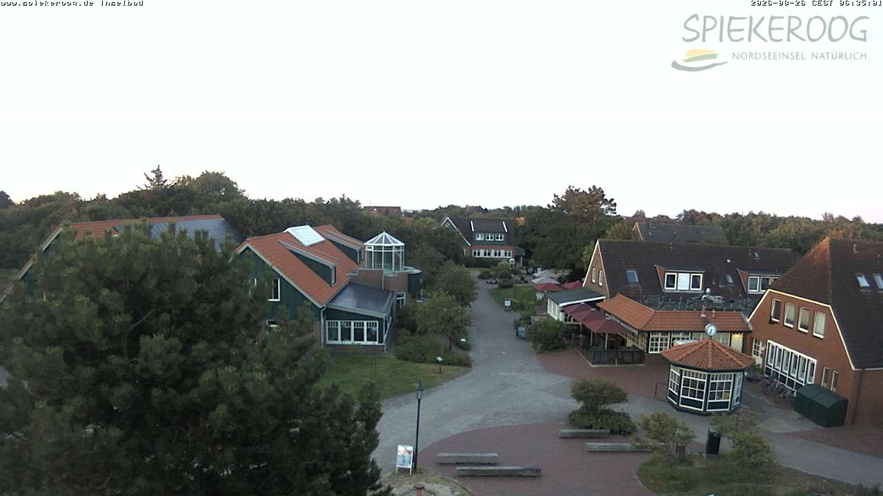 Archiv Foto Webcam Spiekeroog: Kurzentrum Inselbad