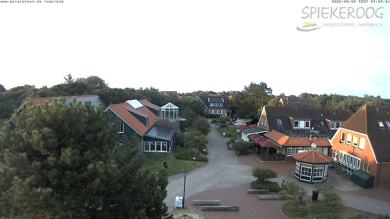Archiv Foto Webcam Spiekeroog: Kurzentrum Inselbad