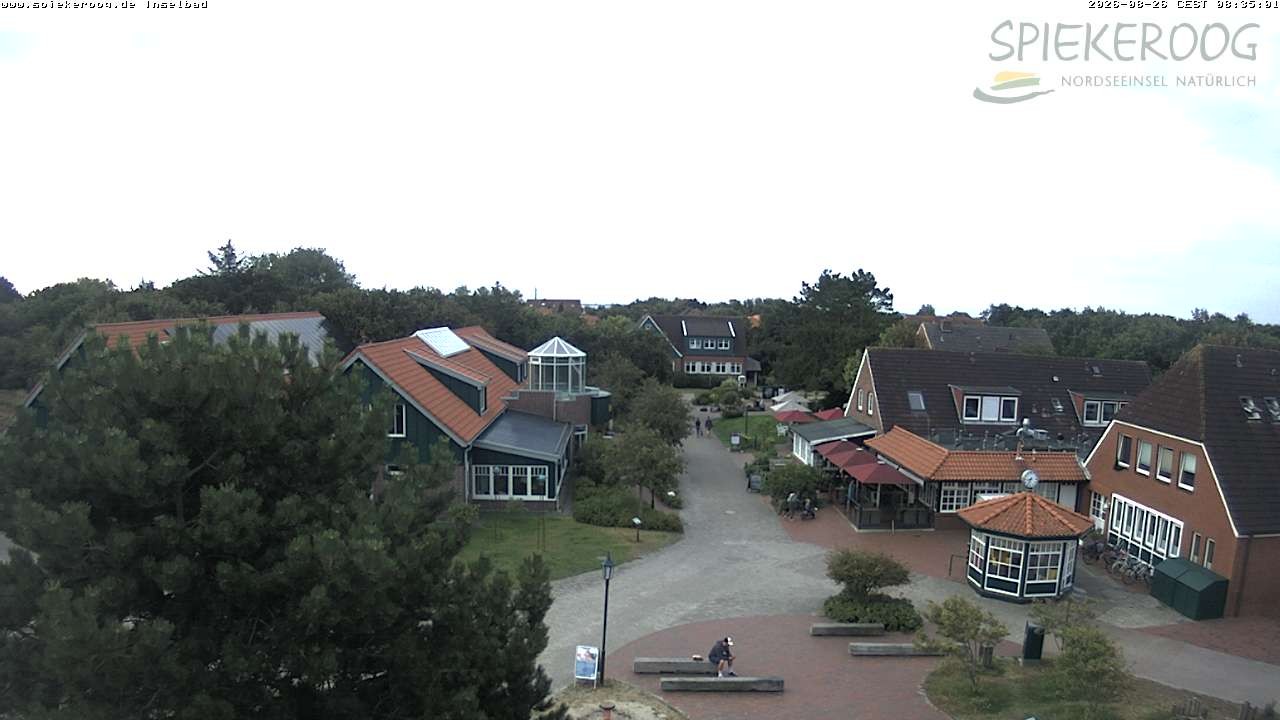 Archiv Foto Webcam Spiekeroog: Kurzentrum Inselbad
