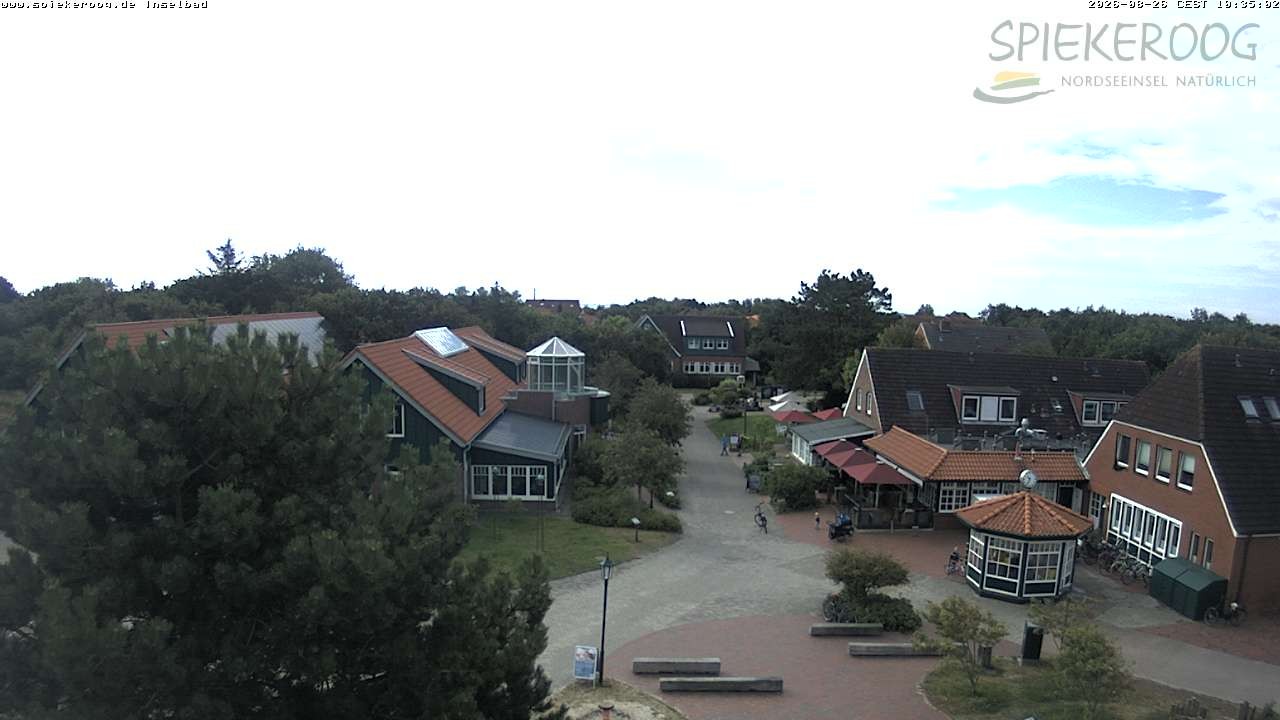 Archiv Foto Webcam Spiekeroog: Kurzentrum Inselbad