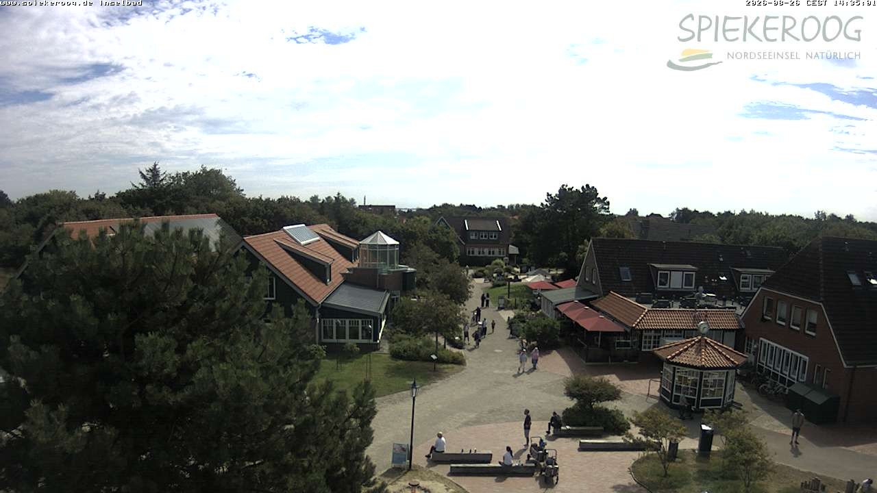 Archiv Foto Webcam Spiekeroog: Kurzentrum Inselbad