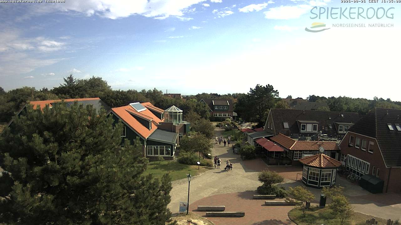 Archiv Foto Webcam Spiekeroog: Kurzentrum Inselbad