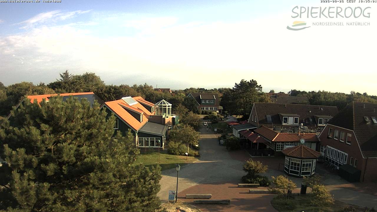 Archiv Foto Webcam Spiekeroog: Kurzentrum Inselbad