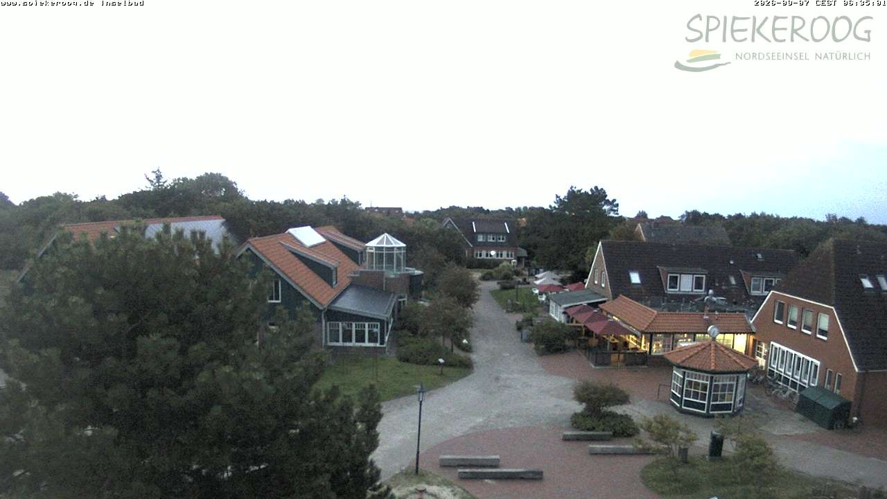 Archiv Foto Webcam Spiekeroog: Kurzentrum Inselbad
