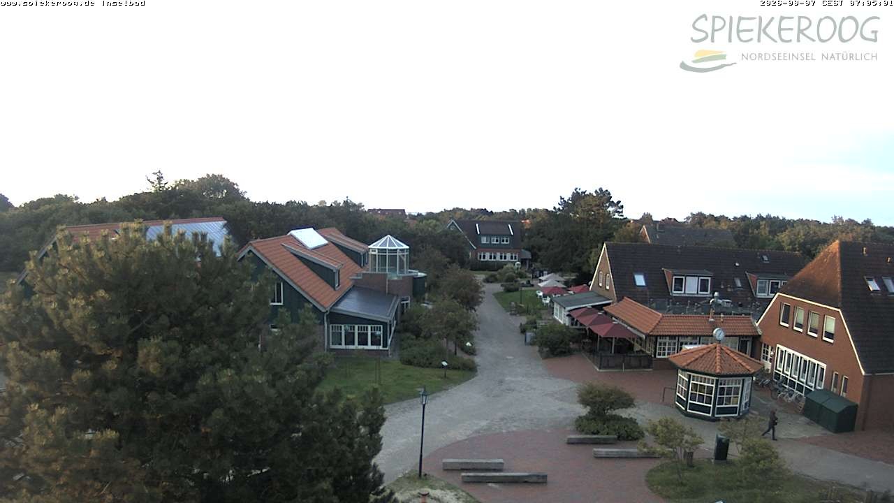 Archiv Foto Webcam Spiekeroog: Kurzentrum Inselbad