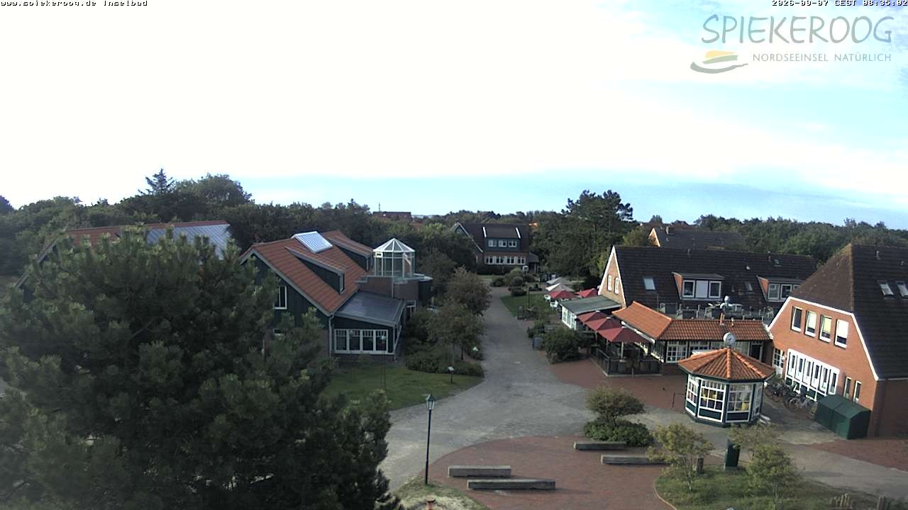 Archiv Foto Webcam Spiekeroog: Kurzentrum Inselbad