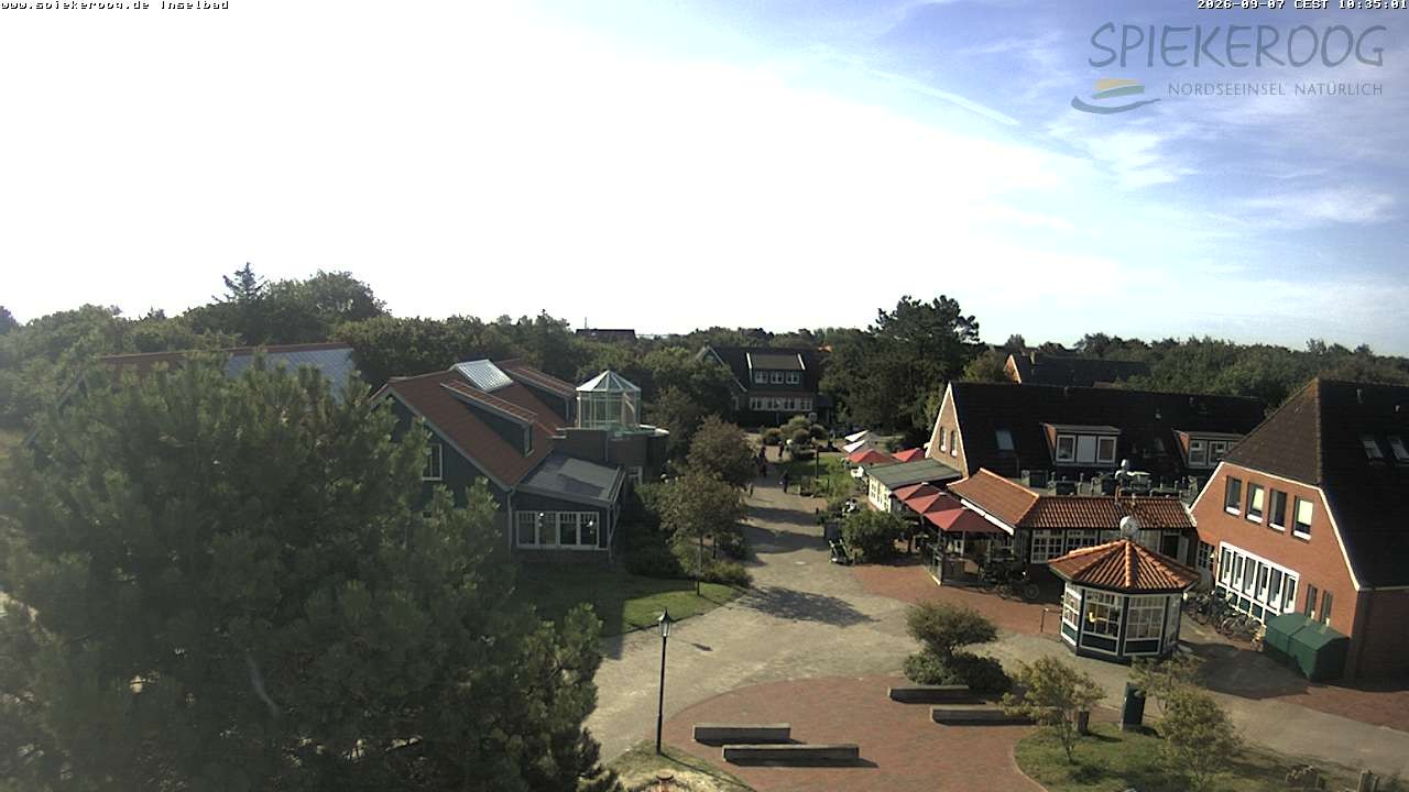 Archiv Foto Webcam Spiekeroog: Kurzentrum Inselbad