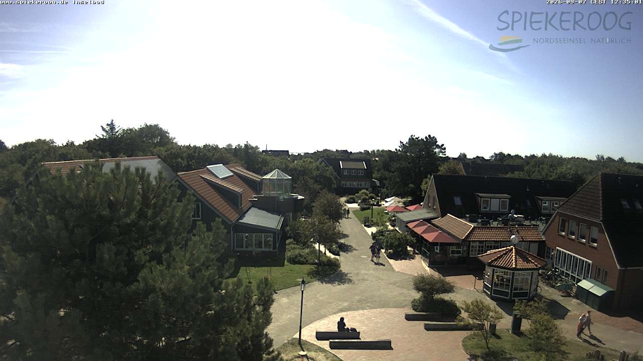 Archiv Foto Webcam Spiekeroog: Kurzentrum Inselbad