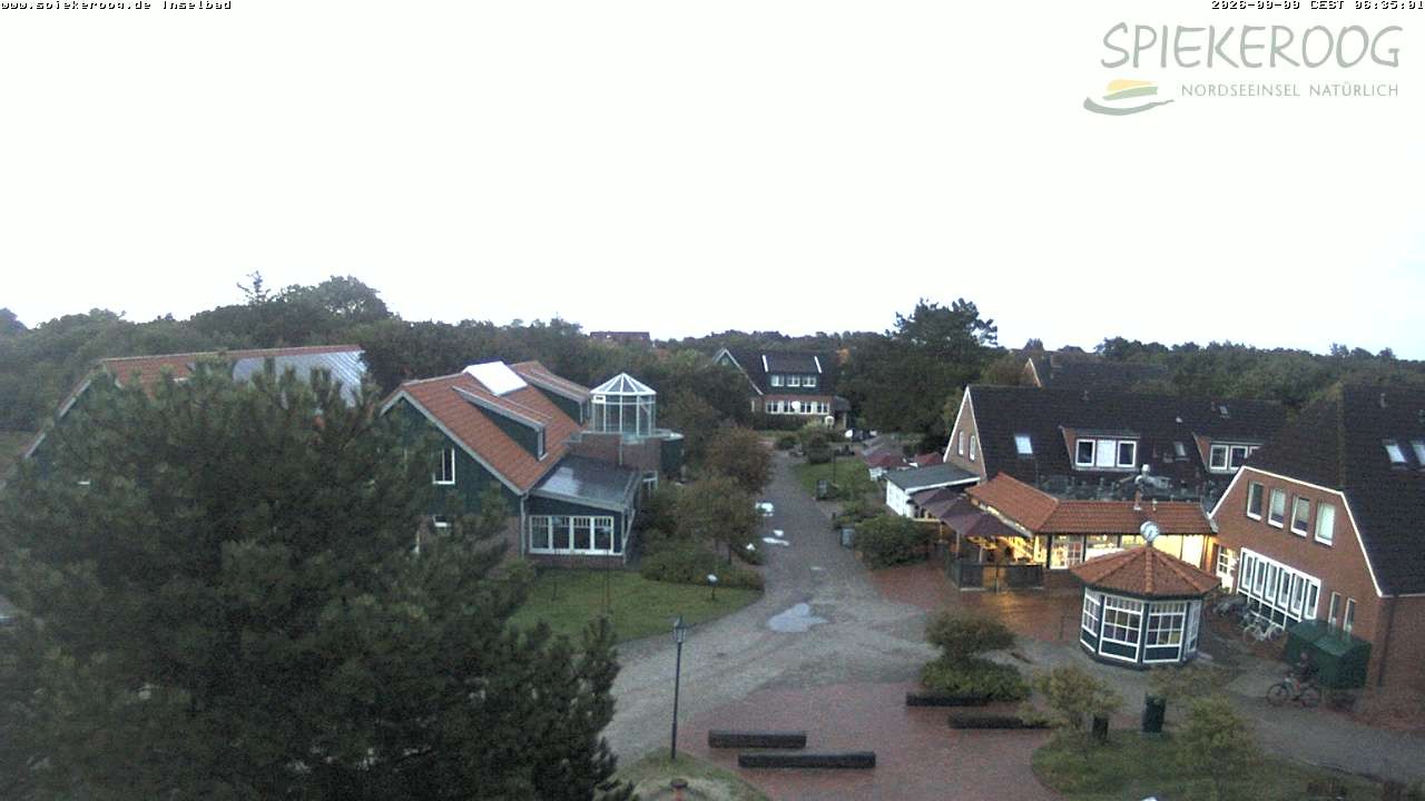 Archiv Foto Webcam Spiekeroog: Kurzentrum Inselbad