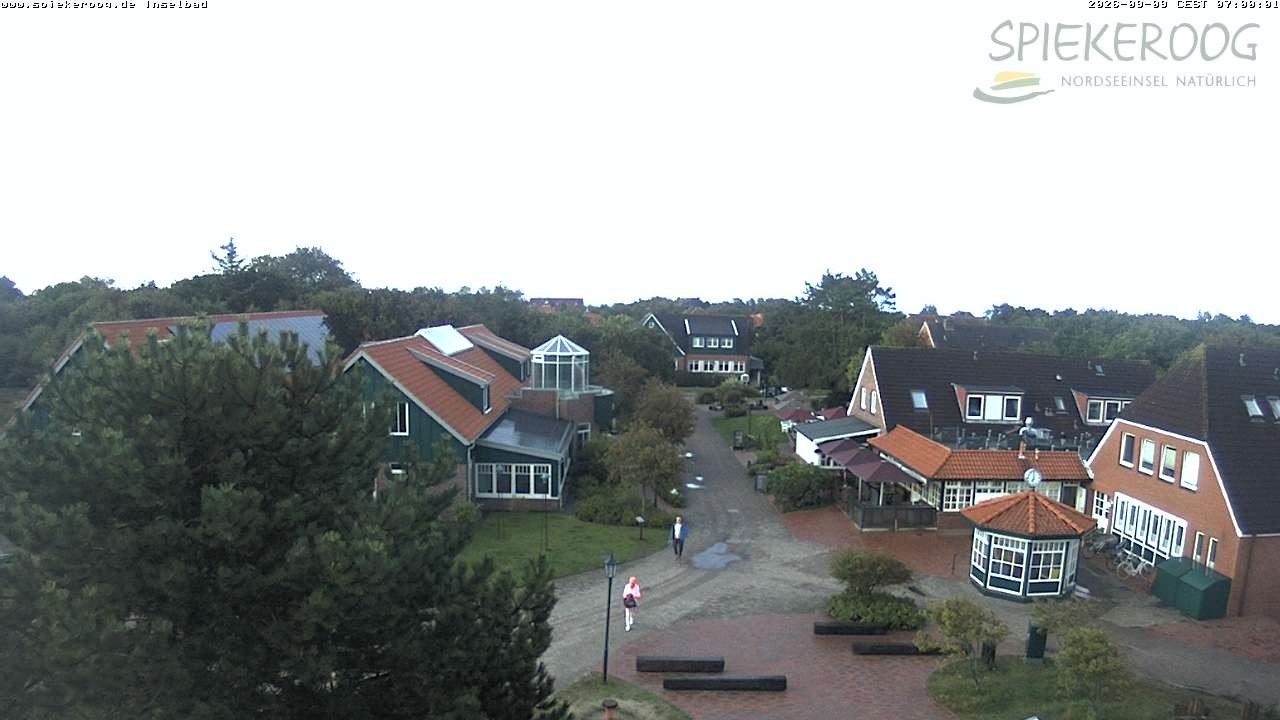 Archiv Foto Webcam Spiekeroog: Kurzentrum Inselbad