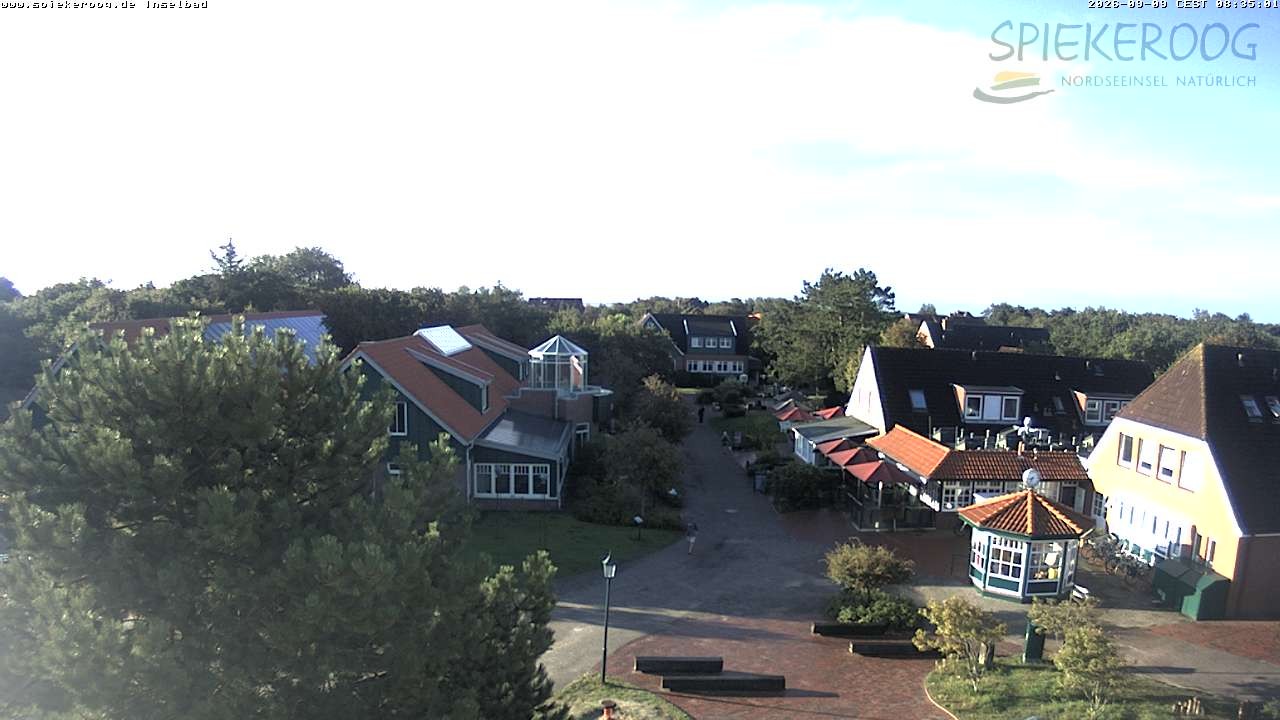 Archiv Foto Webcam Spiekeroog: Kurzentrum Inselbad