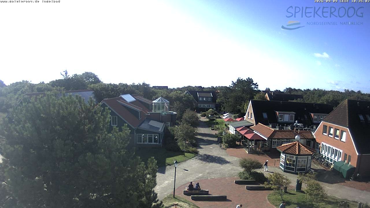 Archiv Foto Webcam Spiekeroog: Kurzentrum Inselbad