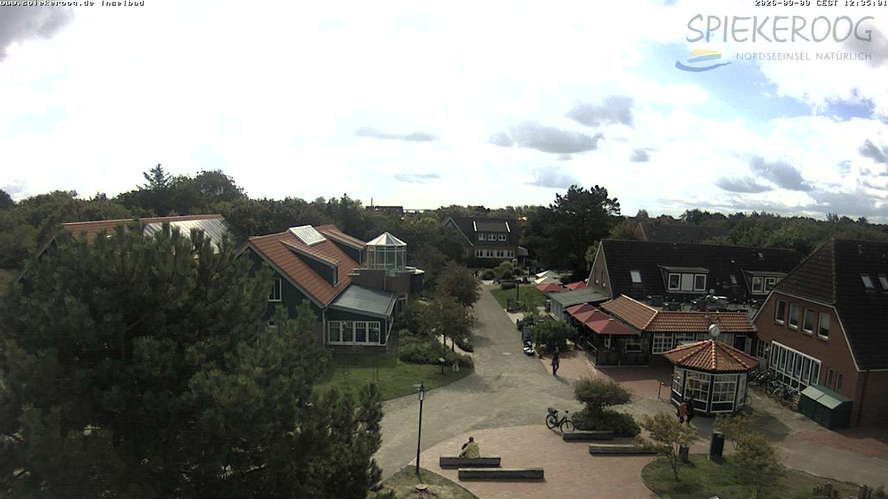 Archiv Foto Webcam Spiekeroog: Kurzentrum Inselbad