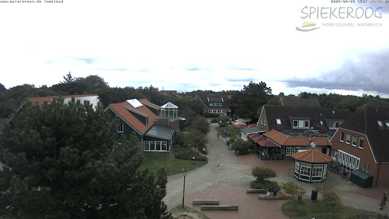 Archiv Foto Webcam Spiekeroog: Kurzentrum Inselbad