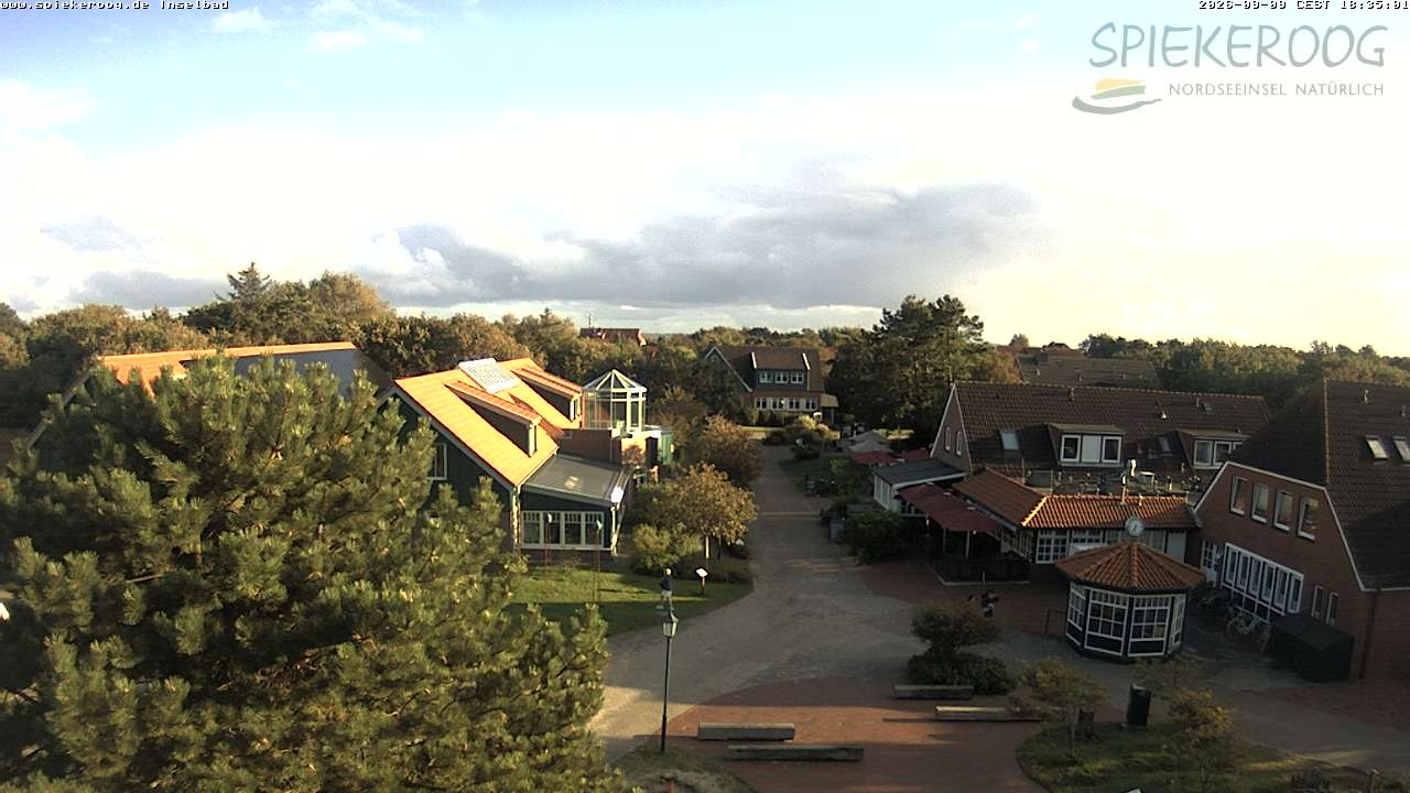 Archiv Foto Webcam Spiekeroog: Kurzentrum Inselbad