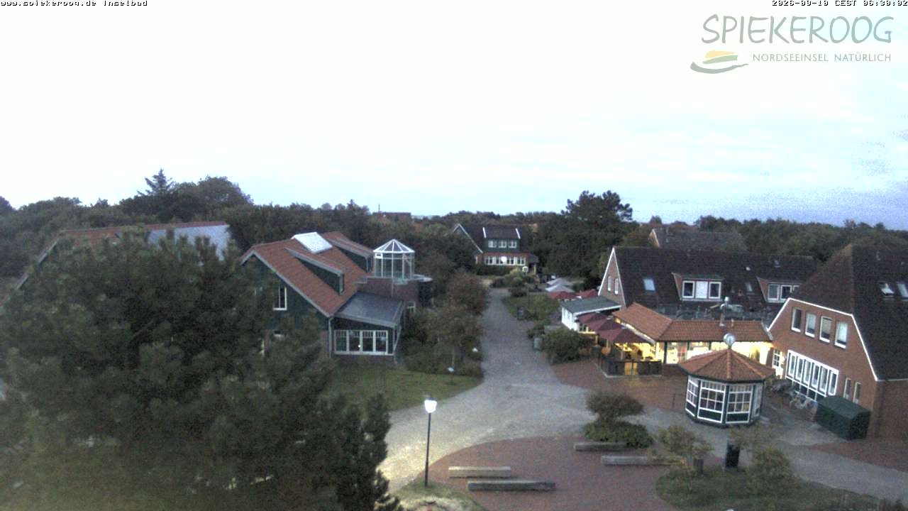 Archiv Foto Webcam Spiekeroog: Kurzentrum Inselbad